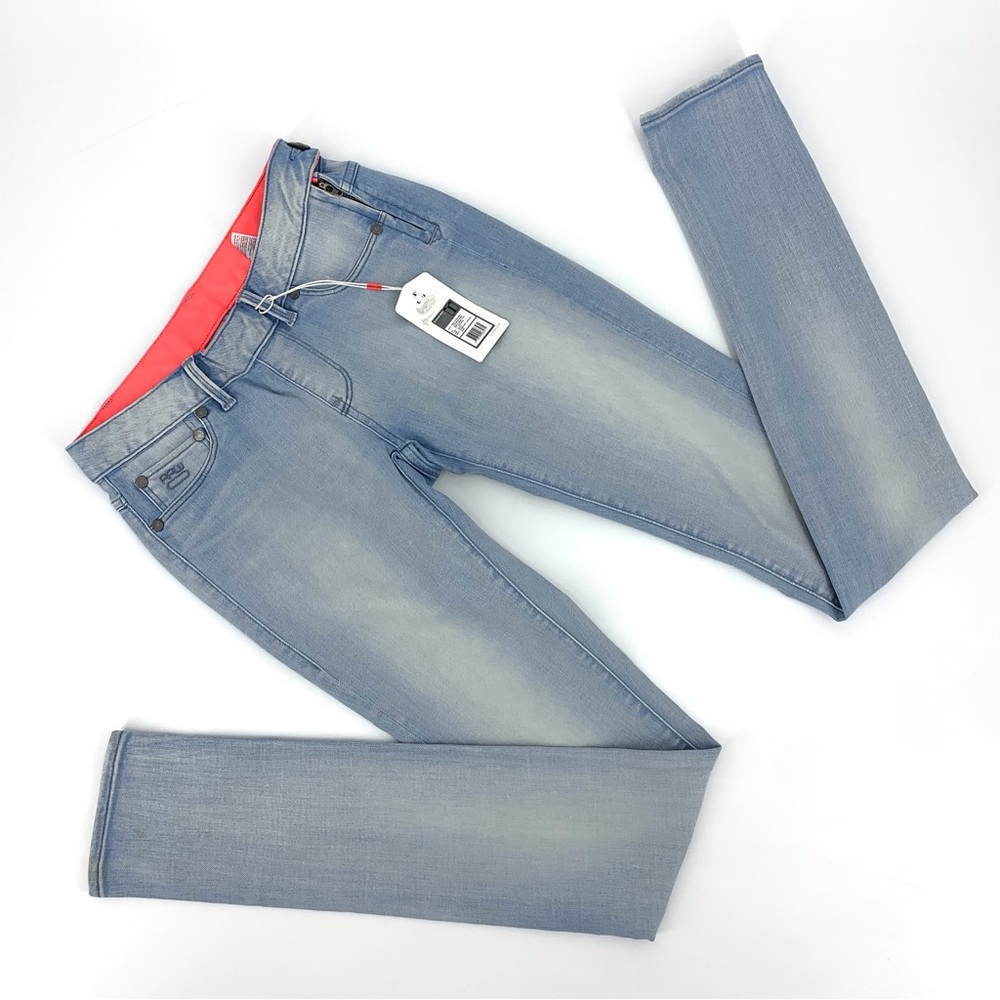 G-Star Raw NWT Light Vintage Blue Icon Legging Style Side Zipper Jeans, 25/32